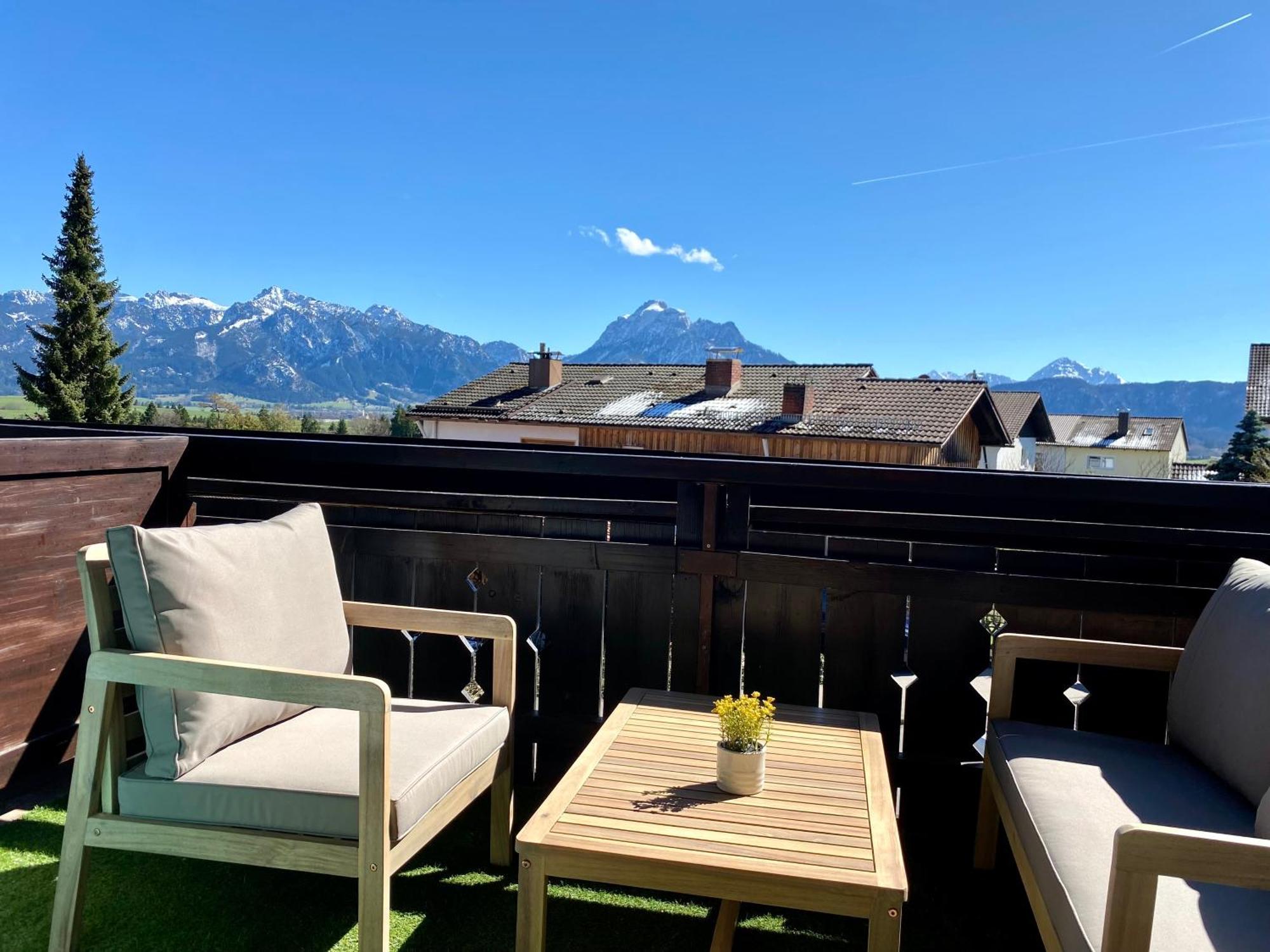 Best Butler I Romantic 4Two I Kueche I Balkon I Parken I Schlossblick Fussen Exterior foto